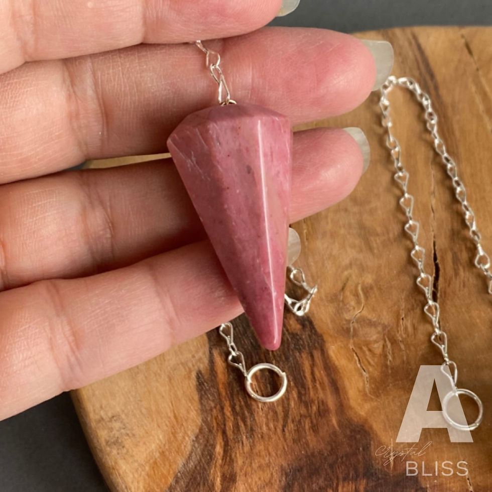Thumbnail: Strawberry Quartz Pendulum - Style #1
