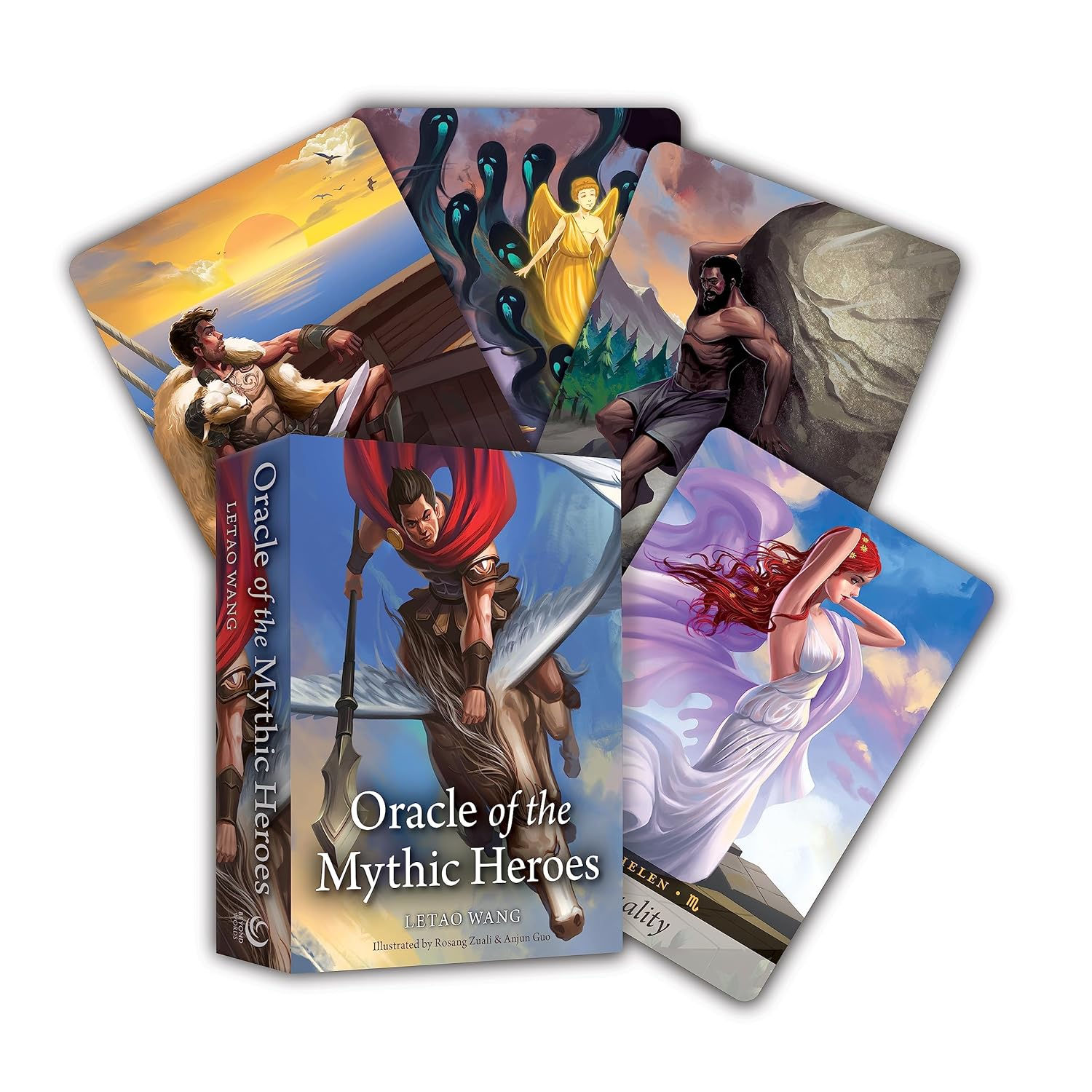 Oracle of the Mythic Heroes Deck - by Wang Letao