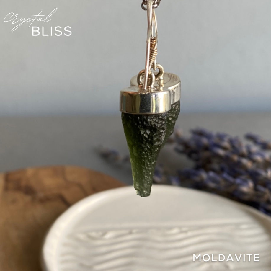 Thumbnail: Moldavite Earring #7