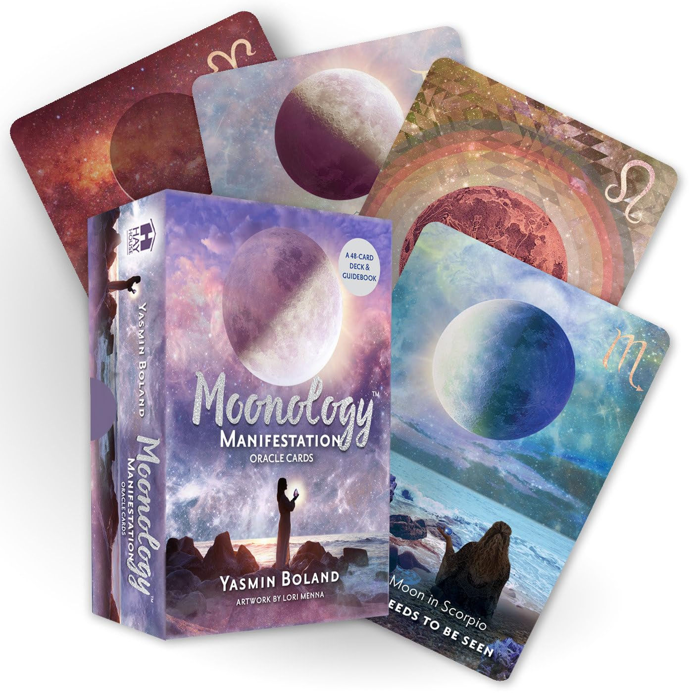 Moonology Manifestation Oracle Deck - Yasmin Boland