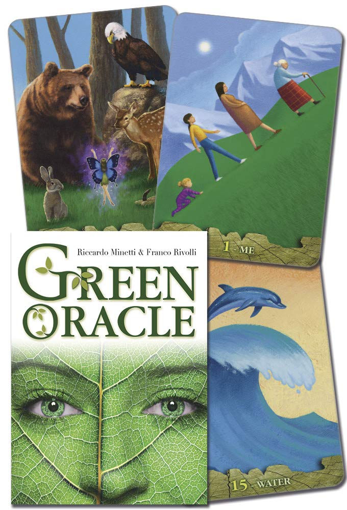 Green Oracle Deck by Barbara Moore - OOP