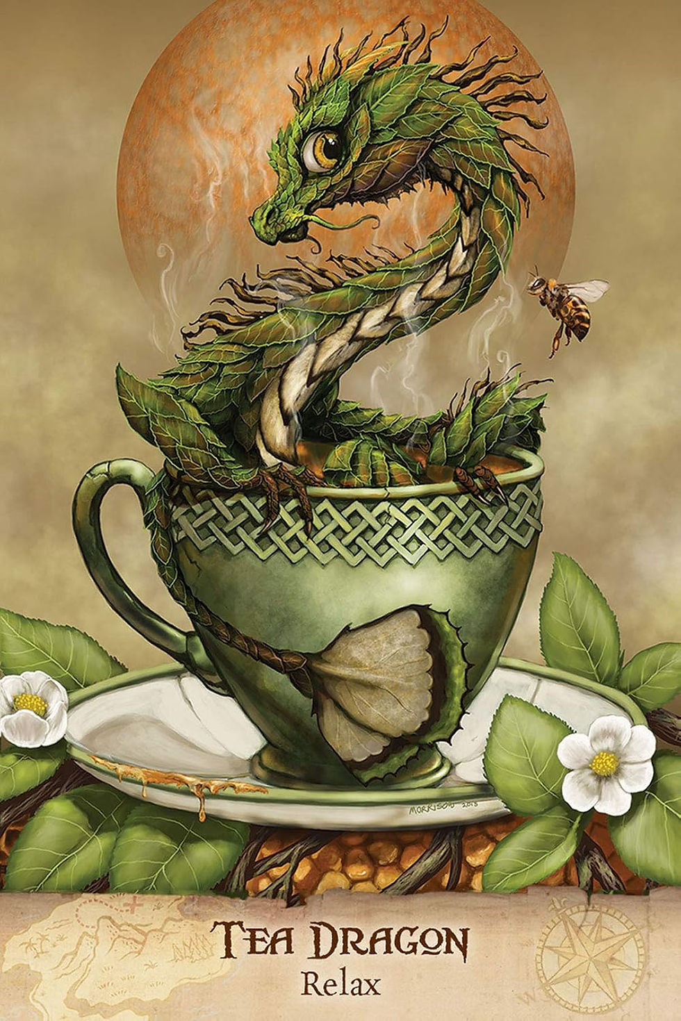 Thumbnail: Garden Dragons Oracle Deck - by Lynch, Arwen