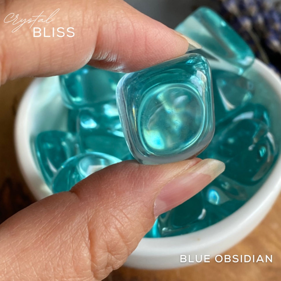 Thumbnail: Blue Obsidian Tumble