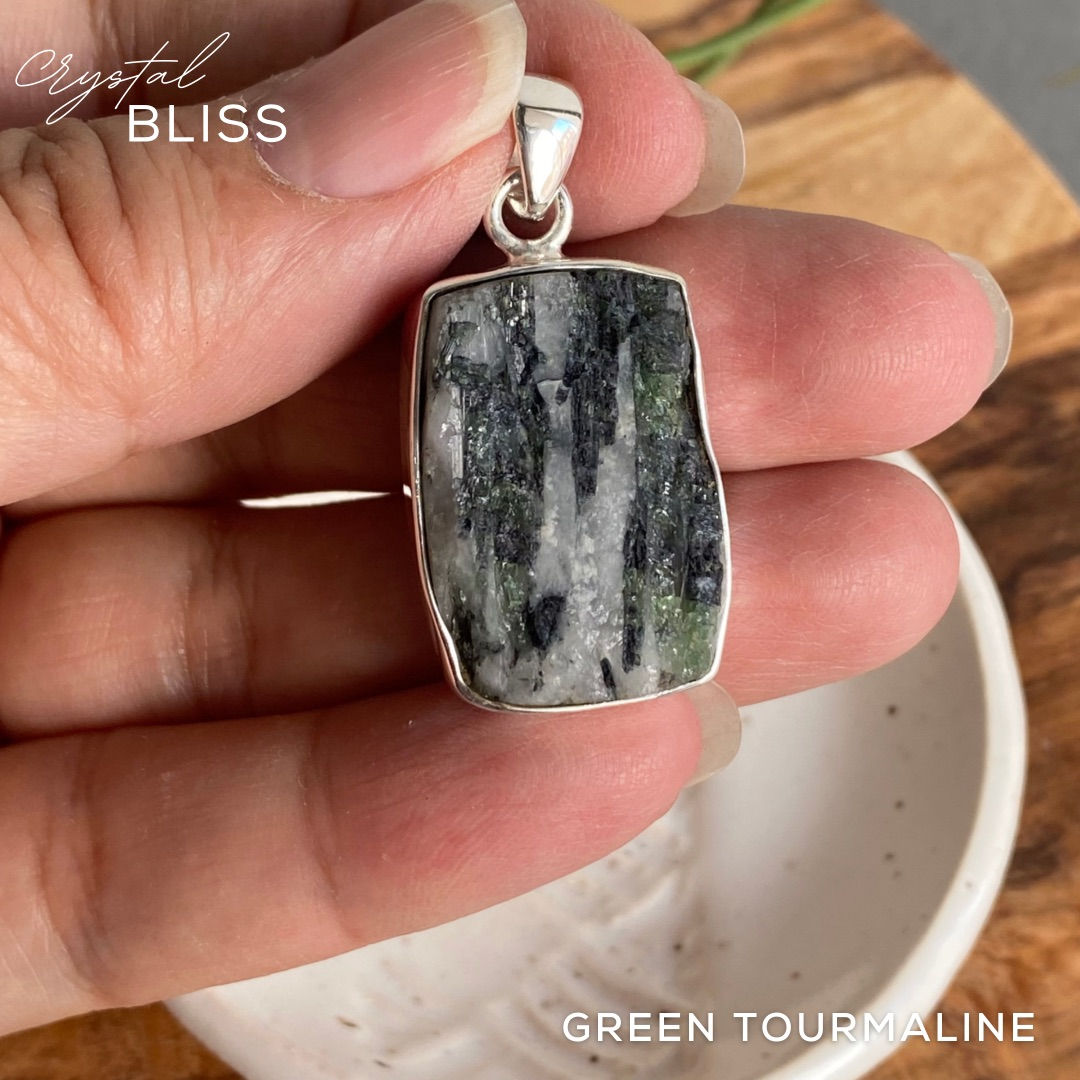 Green Tourmaline Pendant #10