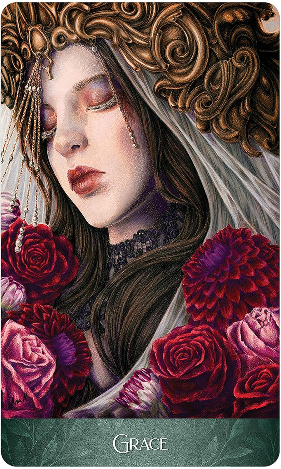 Thumbnail: Luminescent Oracle Card Deck - by Neves, Ana