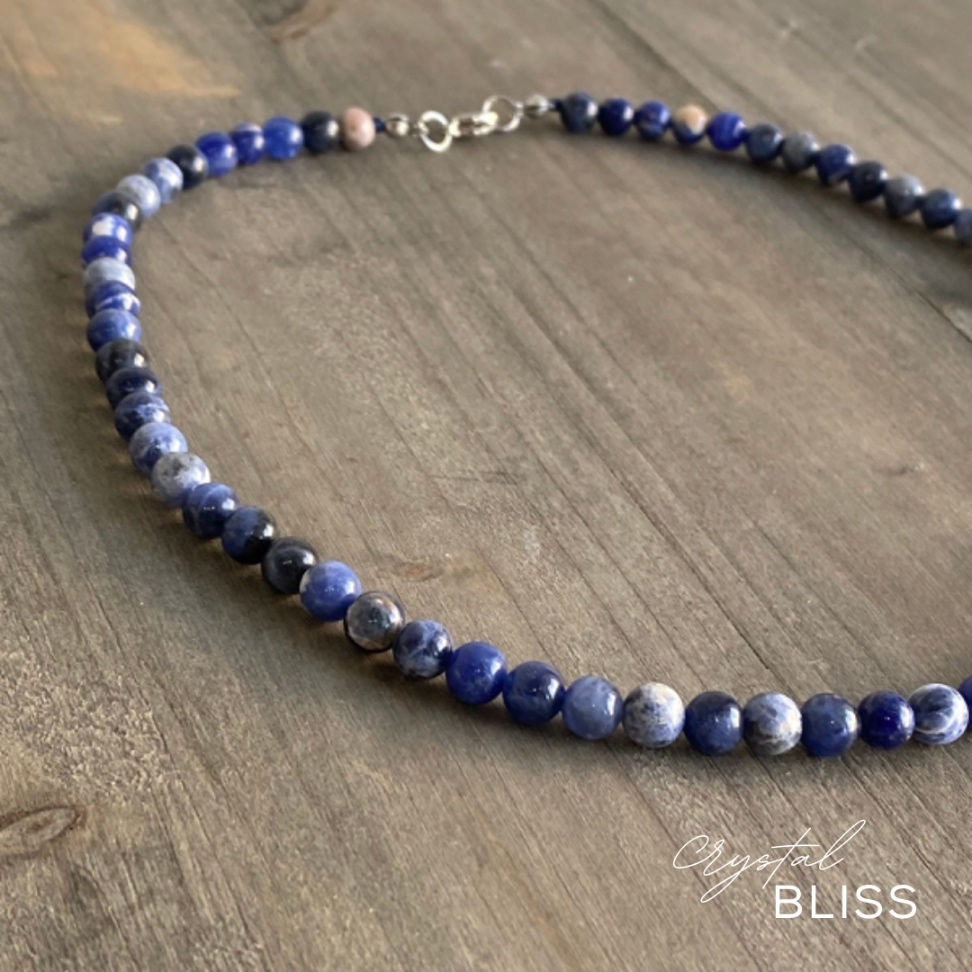 Thumbnail: Sodalite Necklace