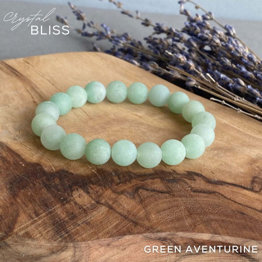 Thumbnail: Matte Green Aventurine Bracelet
