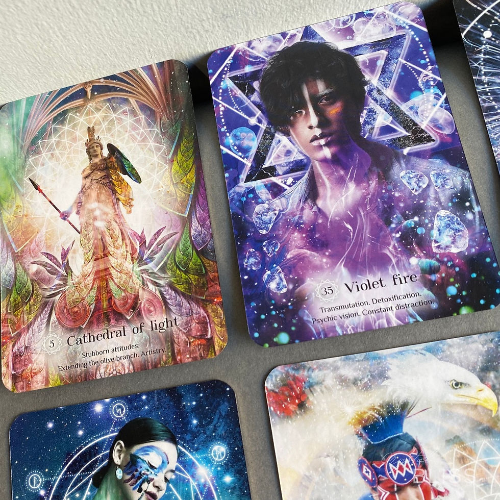 Thumbnail: Sacred Light Oracle Deck - Anna Stark and Selena Moon