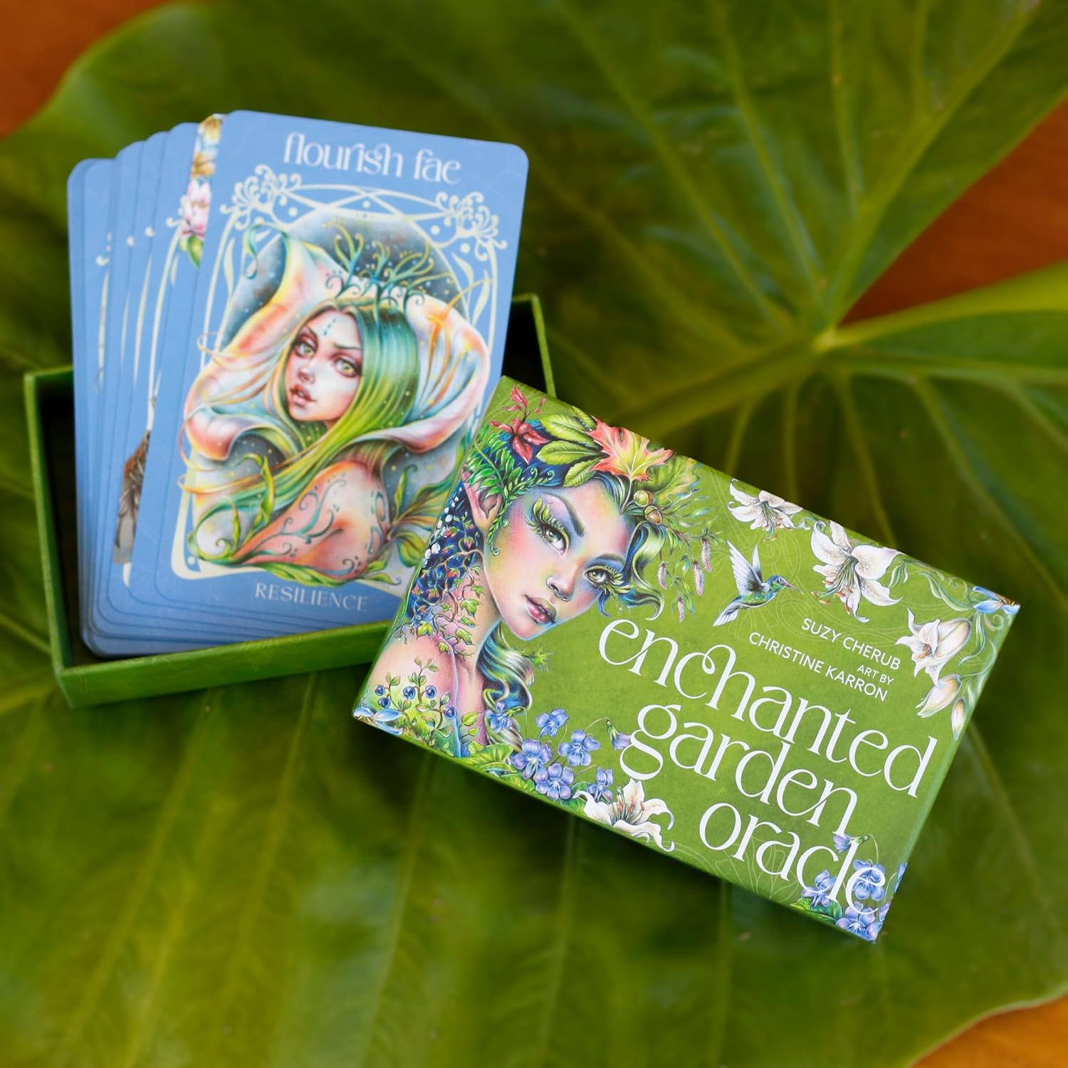 Enchanted Garden Oracle Deck by Cherub, Suzy