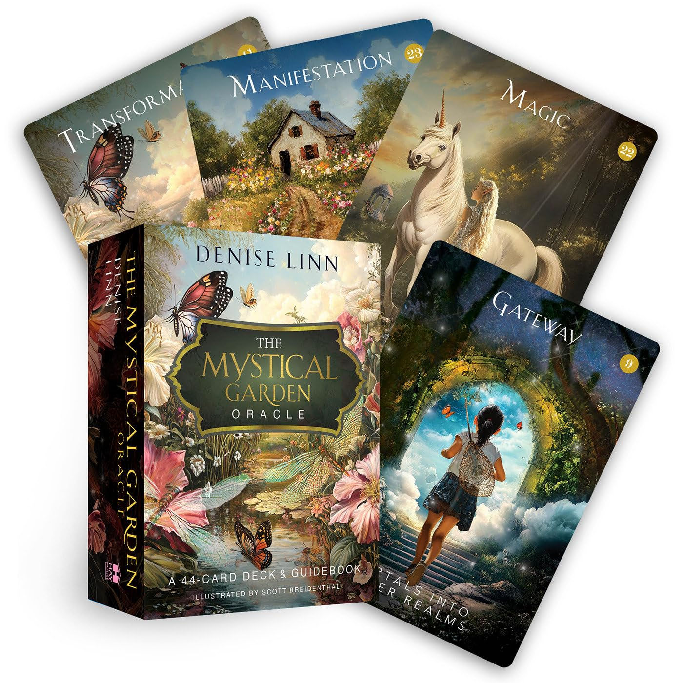 Mystical Garden Oracle Deck - by Denise Linn