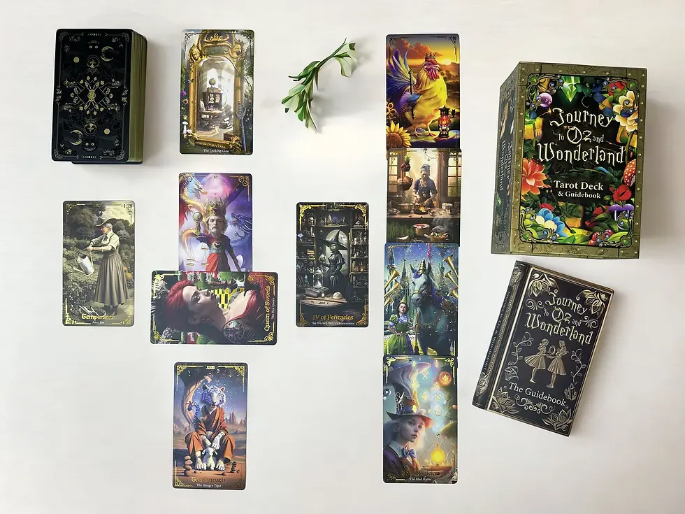 Thumbnail: SOLD OUT Limited Edition Journey to Oz Tarot Deck - Mystic Madness - INDIE Deck