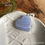 Thumbnail: Blue Lace Agate Heart Pendant #5