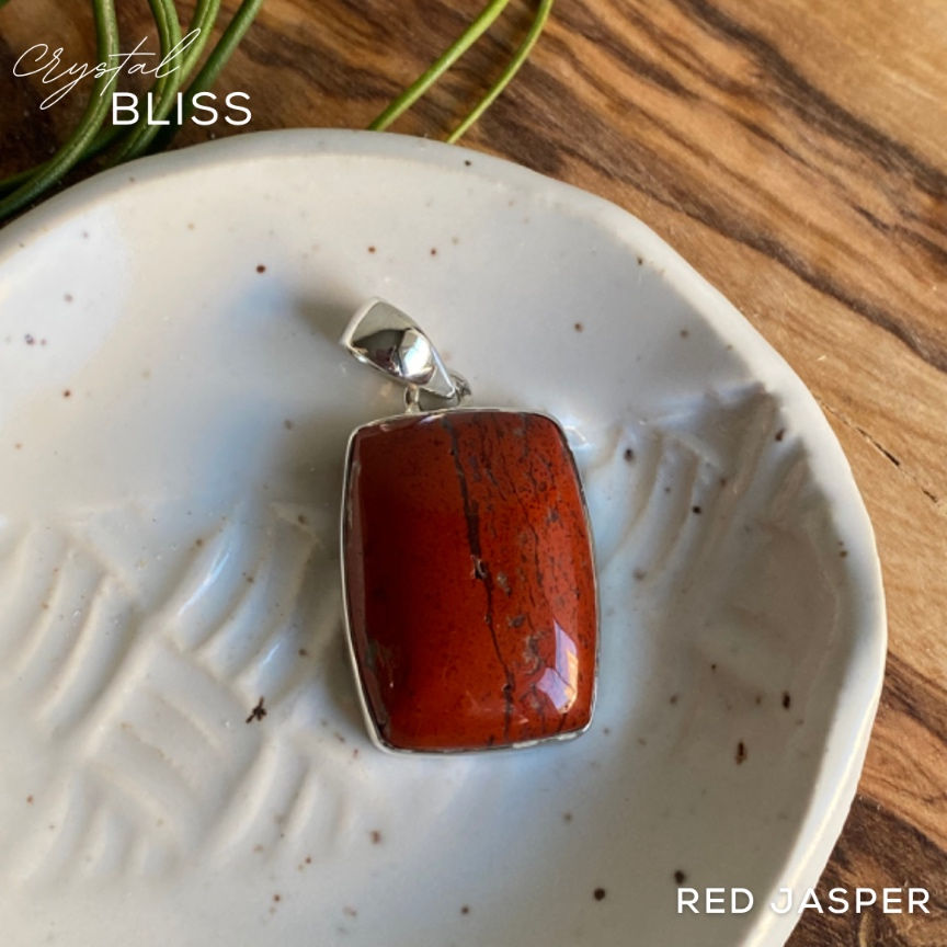 Thumbnail: Red Jasper Pendant #3