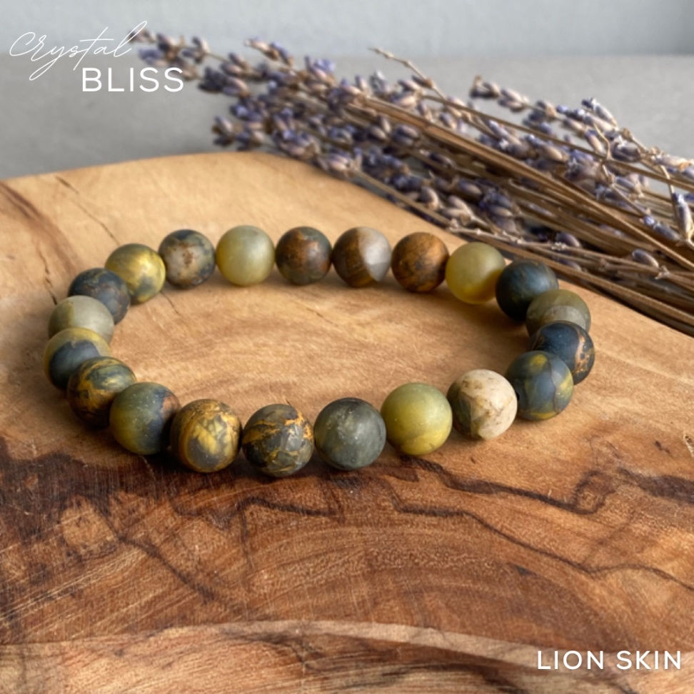 Thumbnail: Matte Lion Skin Bracelet
