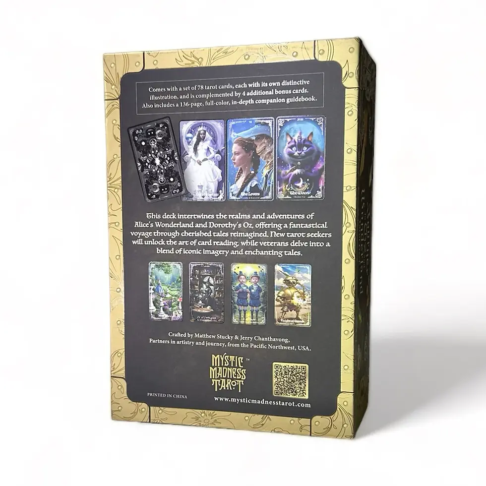 Thumbnail: SOLD OUT Limited Edition Journey to Oz Tarot Deck - Mystic Madness - INDIE Deck