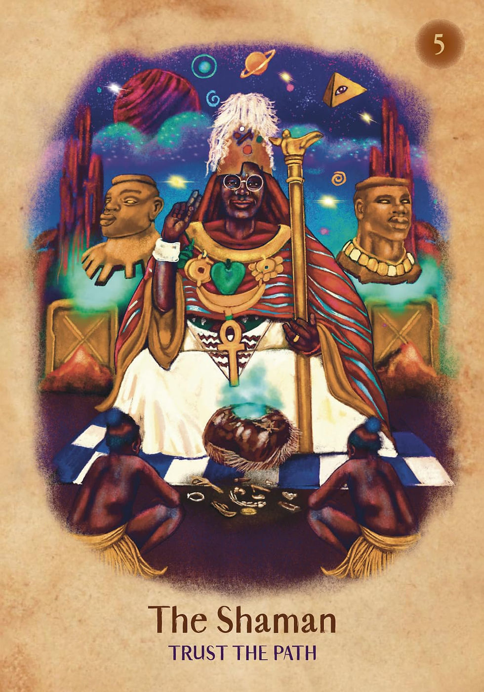 Thumbnail: Secrets of the Ancestors Oracle Deck - by Abiola Abrams