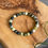 Thumbnail: Matte Green Vein Jasper Bracelet