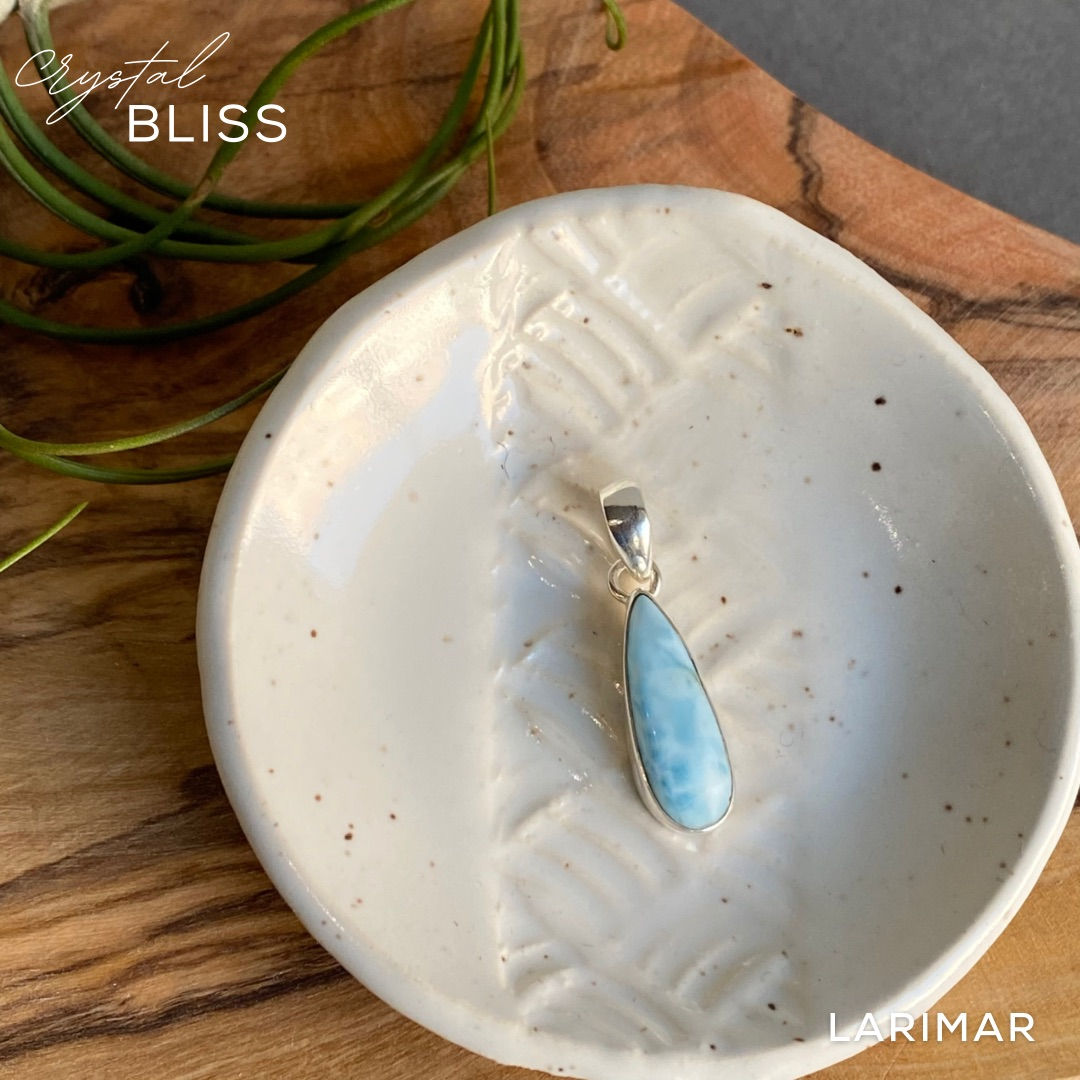 Larimar Pendant #12