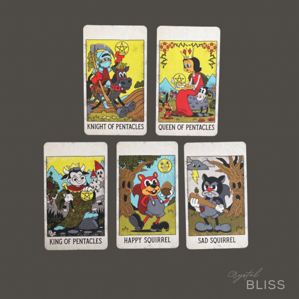 Thumbnail: Mystical Medleys Vintage Cartoon Tarot Deck - Gary Hall
