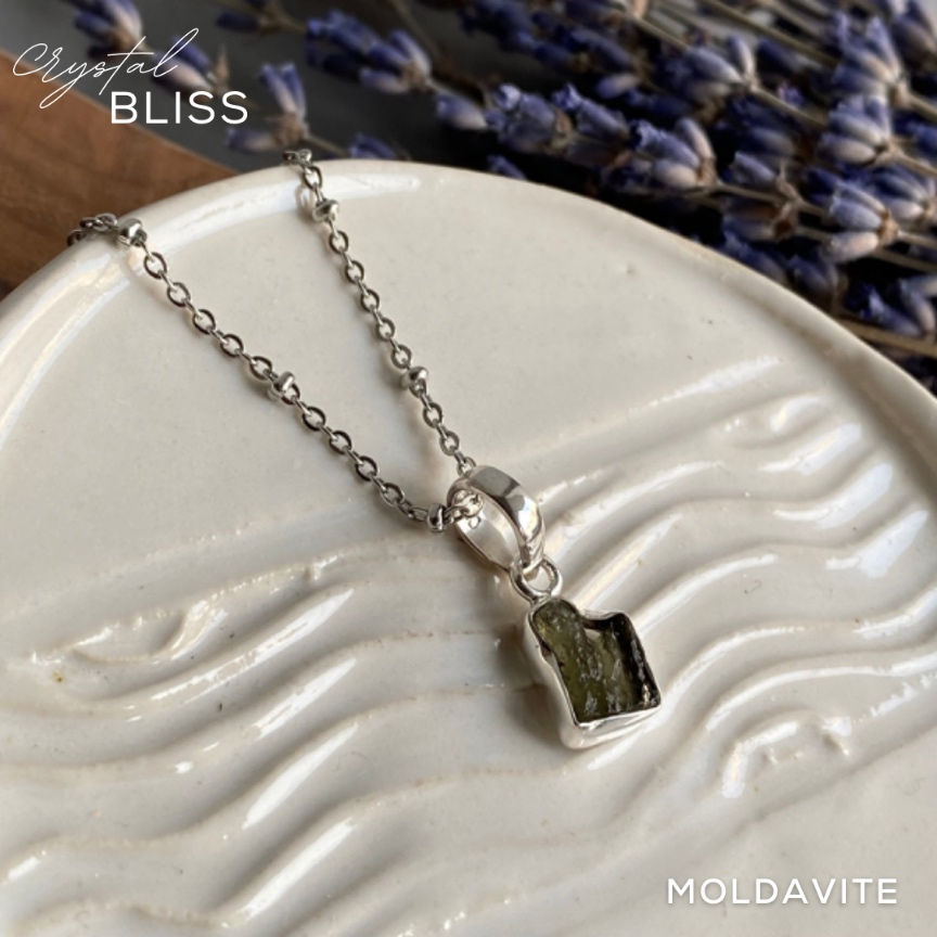 Thumbnail: Moldavite Pendant #17