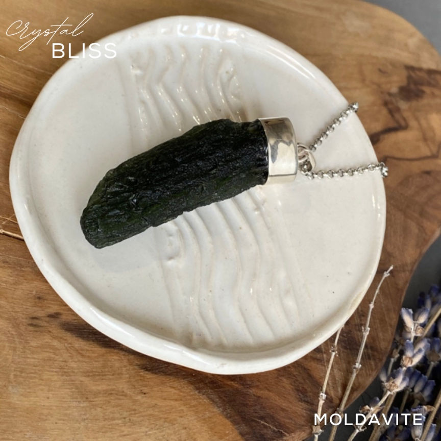 Thumbnail: Moldavite Pendant #3
