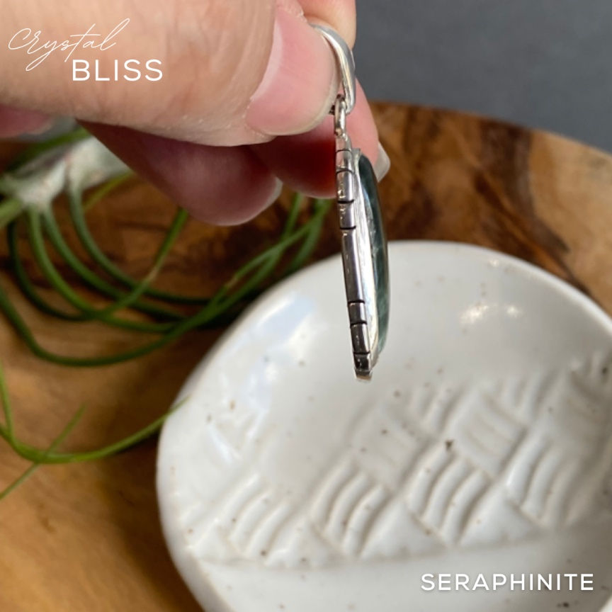 Thumbnail: Seraphinite Pendant #11