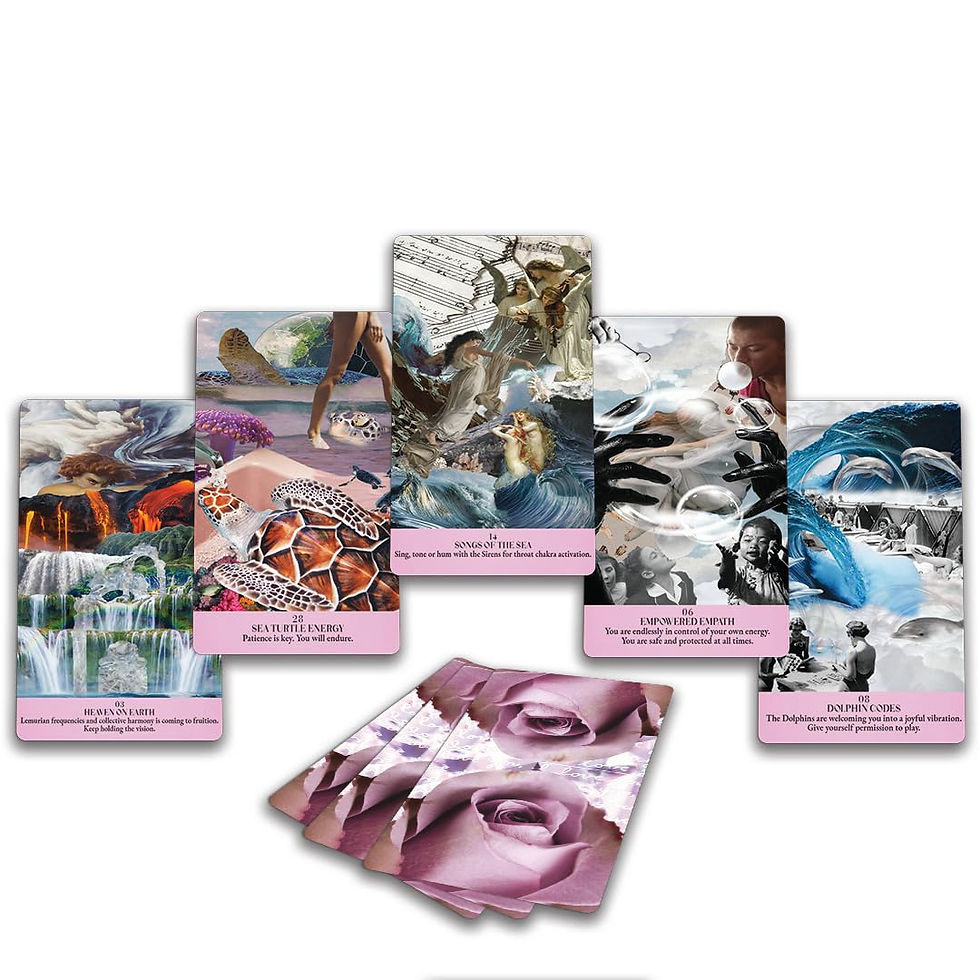 Thumbnail: Divine Codes Oracle Deck - by Leah Shoman