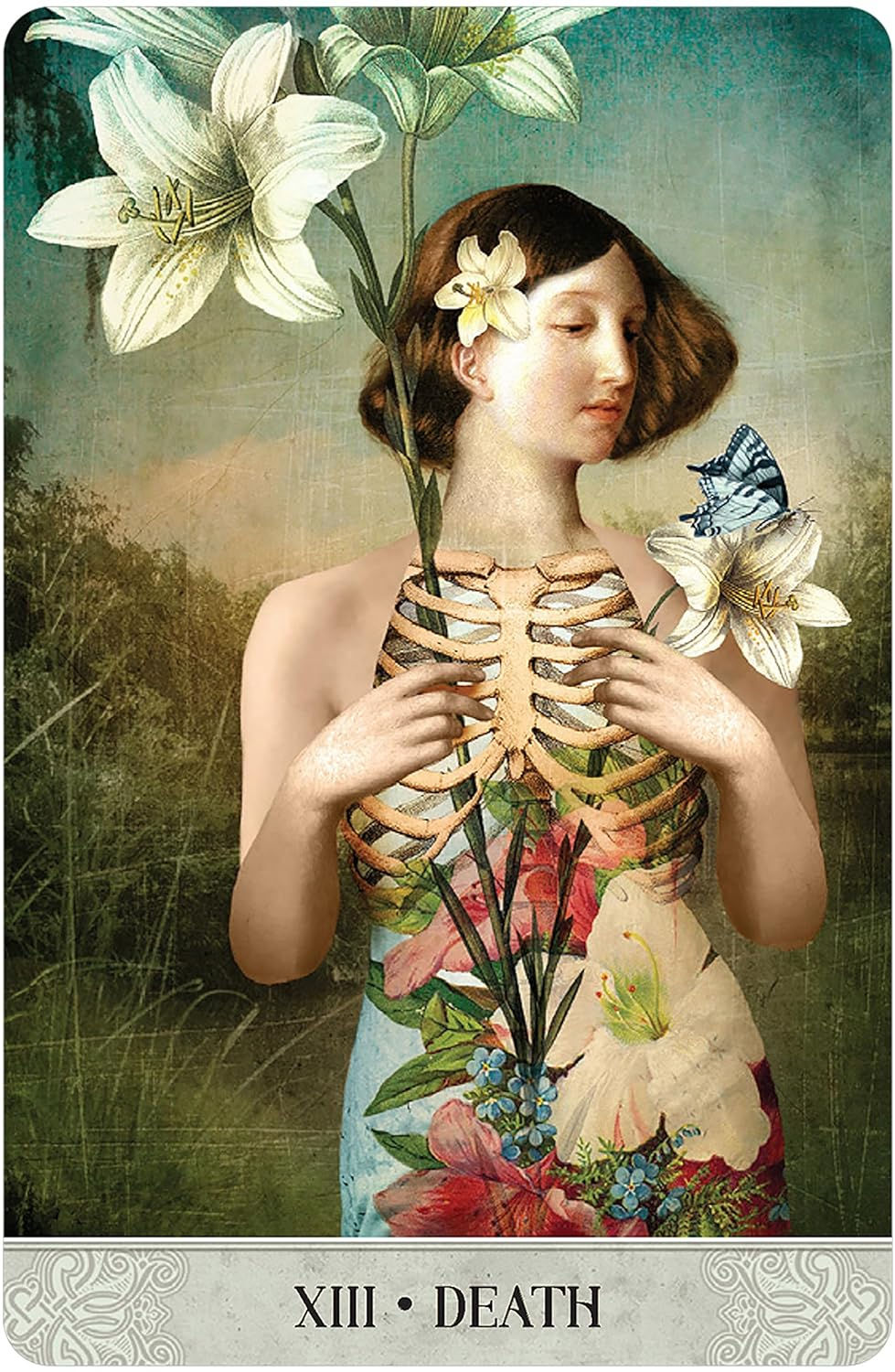 Thumbnail: Tarot of Mystical Moments MINI Tarot Pocket Deck by Catrin Welz-Stein