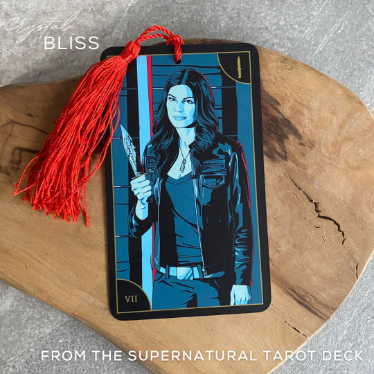Thumbnail: Tarot Bookmark from the Supernatural Tarot