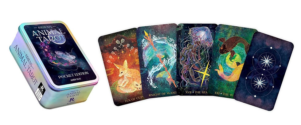 Thumbnail: Oriens Animal Tarot Pocket Edition by Ambi Sun
