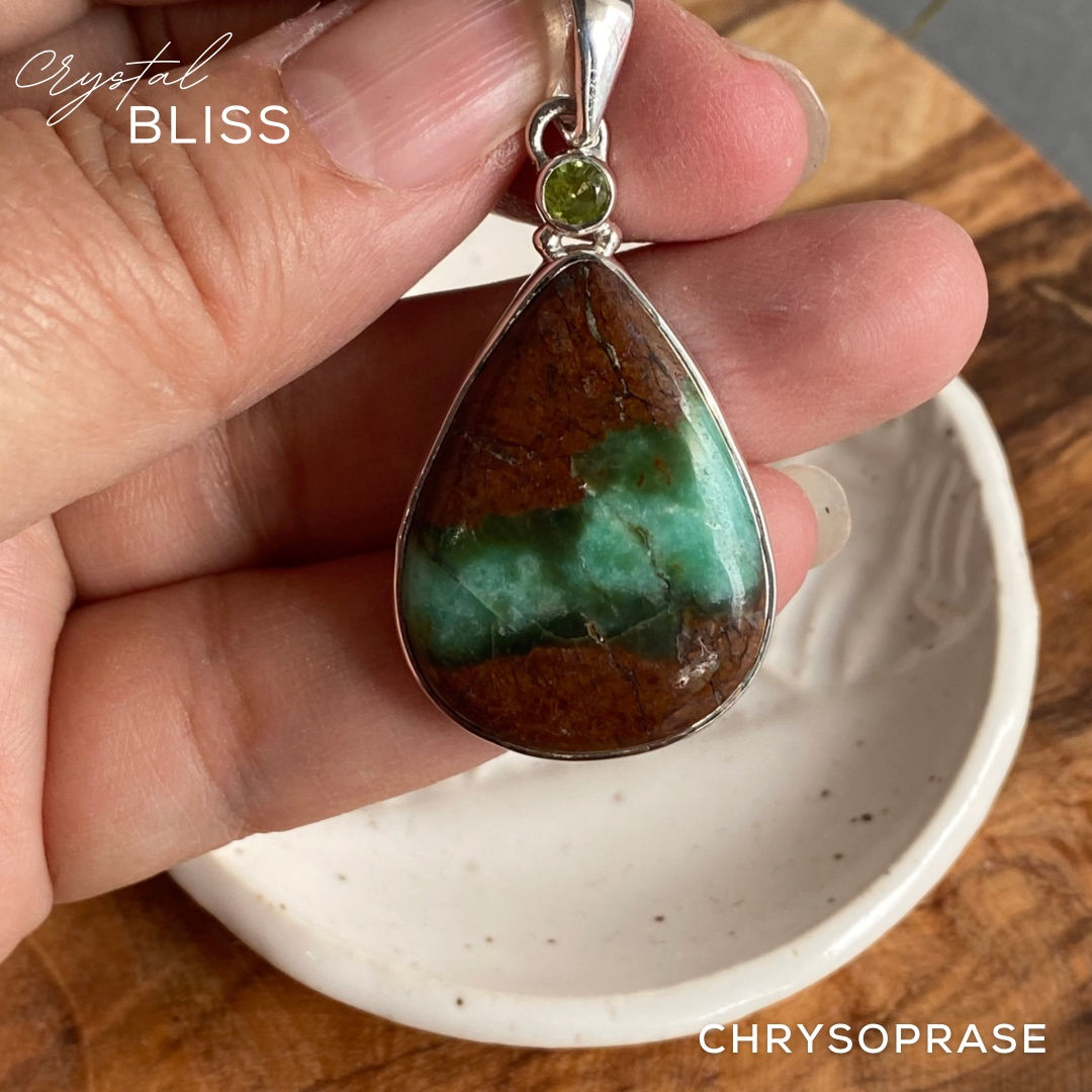 Chrysoprase Pendant #6