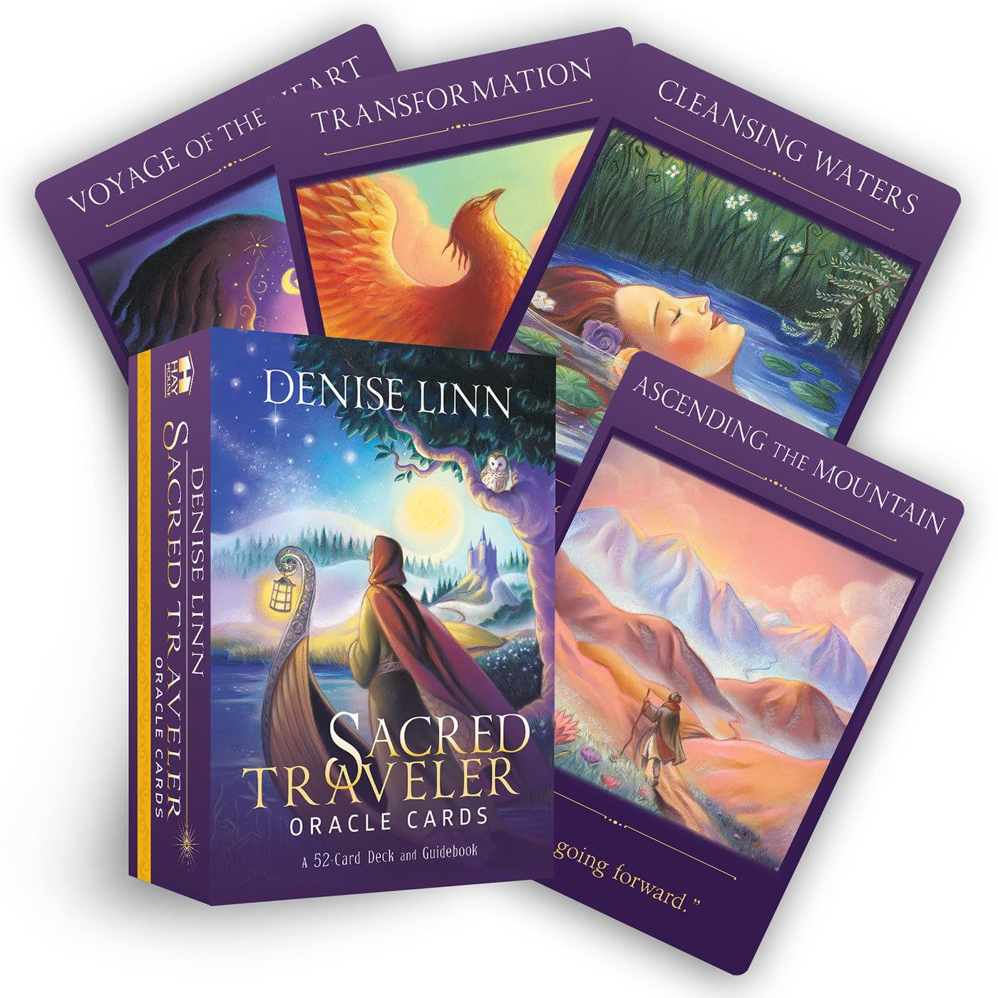 Sacred Traveler Oracle Cards Deck - by Denise Linn