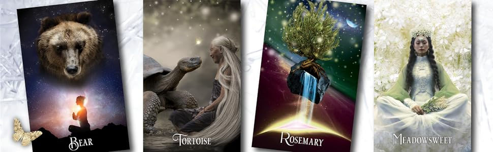 Thumbnail: 13 Sacred Nights Oracle Deck - by Day, Lara J