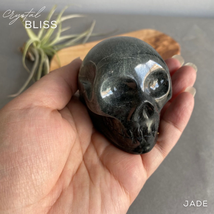 Thumbnail: Canadian B.C. Blue Jade Skull #4