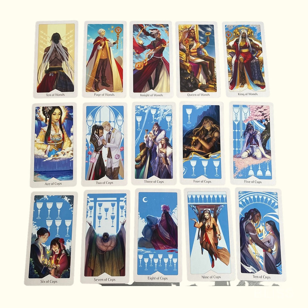 Thumbnail: Heavenly Bloom Tarot Deck - Noa Ikeda