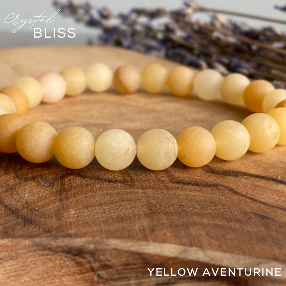 Thumbnail: Matte Yellow Aventurine Bracelet