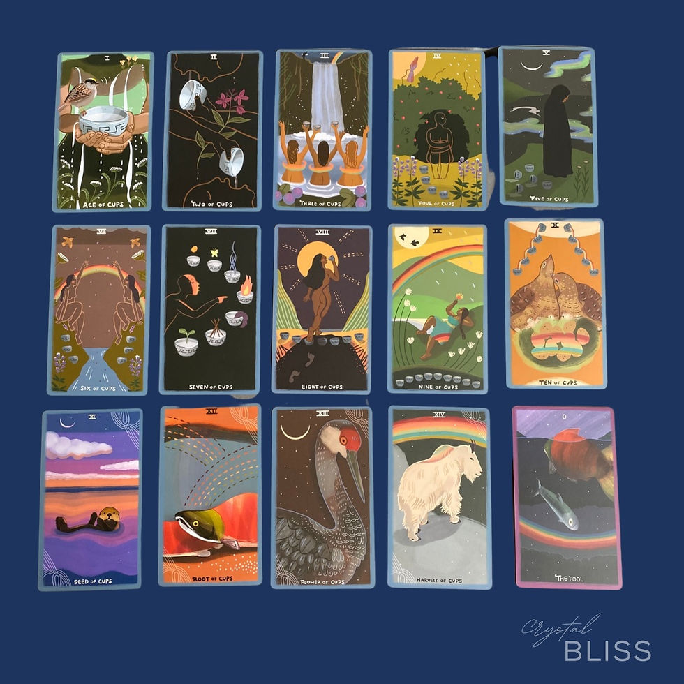 Thumbnail: *SOLD OUT* Gentle Tarot - Mari in the Sky - INDIE DECK