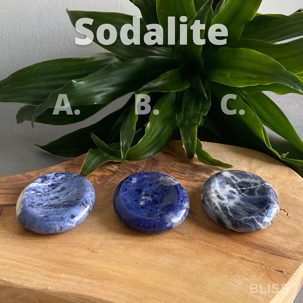 Thumbnail: Sodalite Worry Stone
