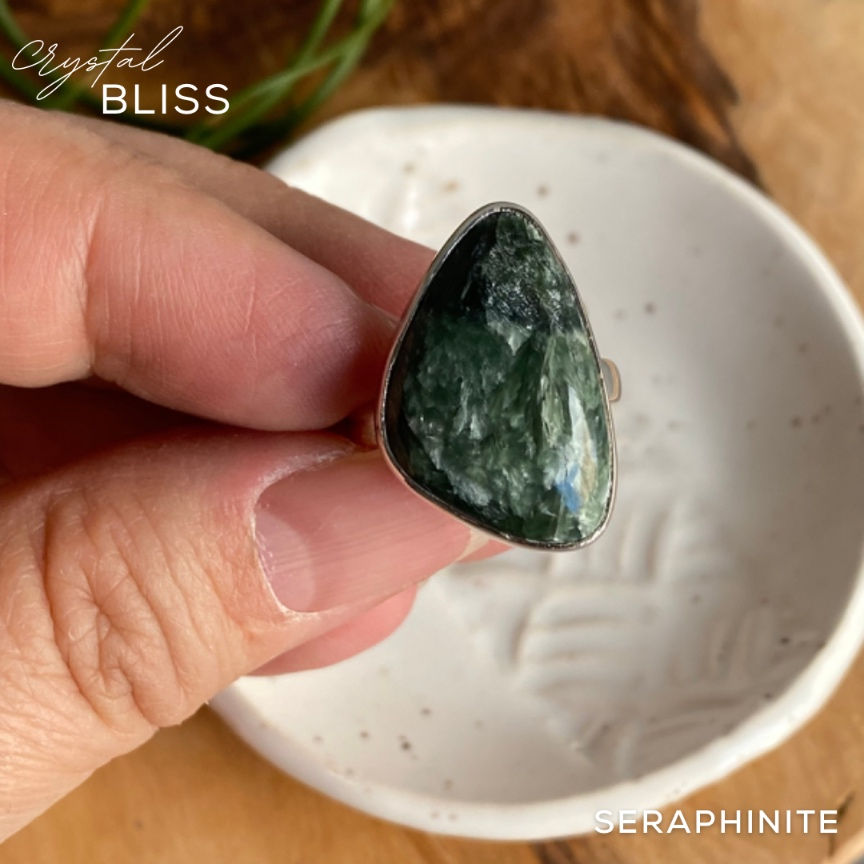 Thumbnail: Seraphinite Ring #4