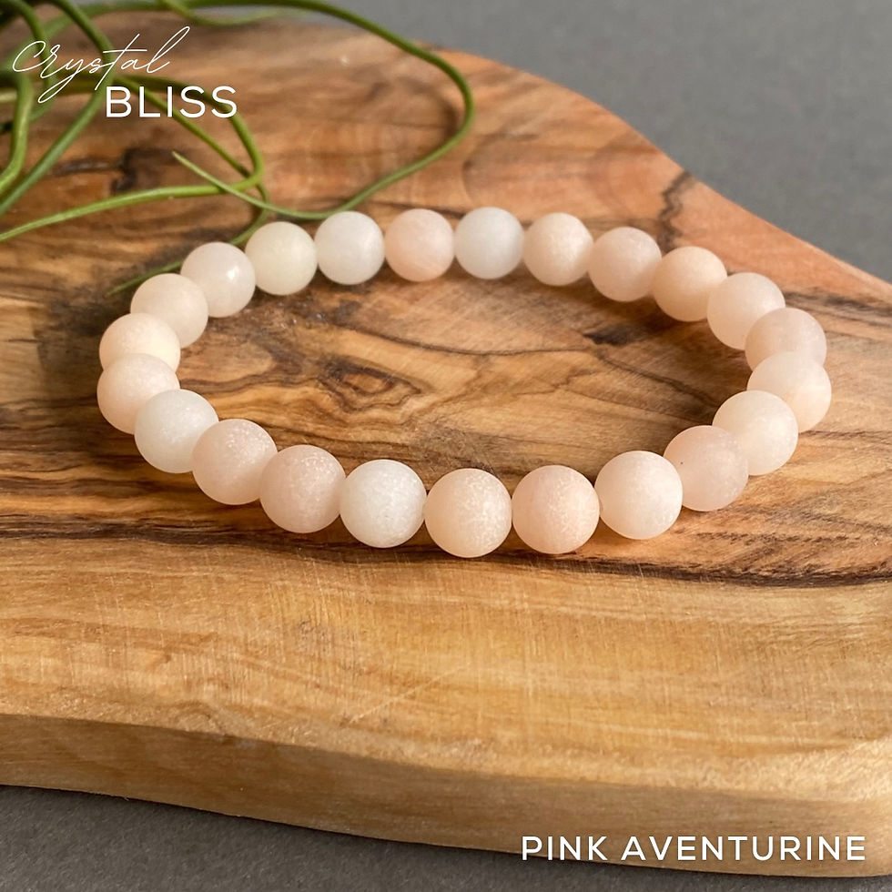 Matte Orange / Peach Aventurine Bracelet