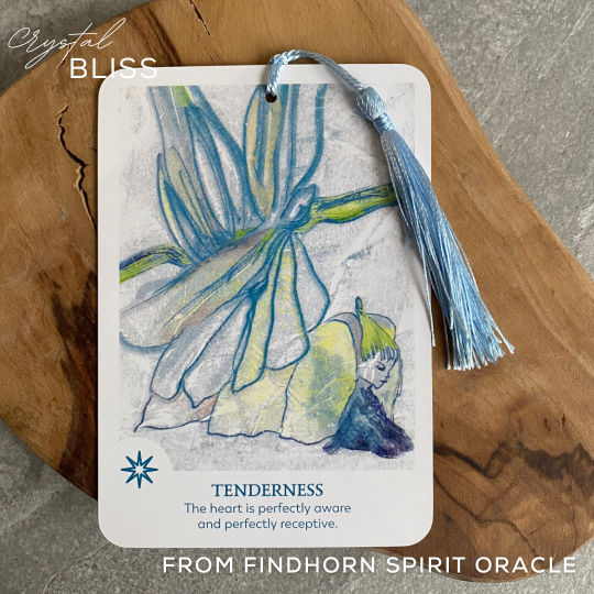 Thumbnail: Oracle Bookmark from the Findhorn Spirit