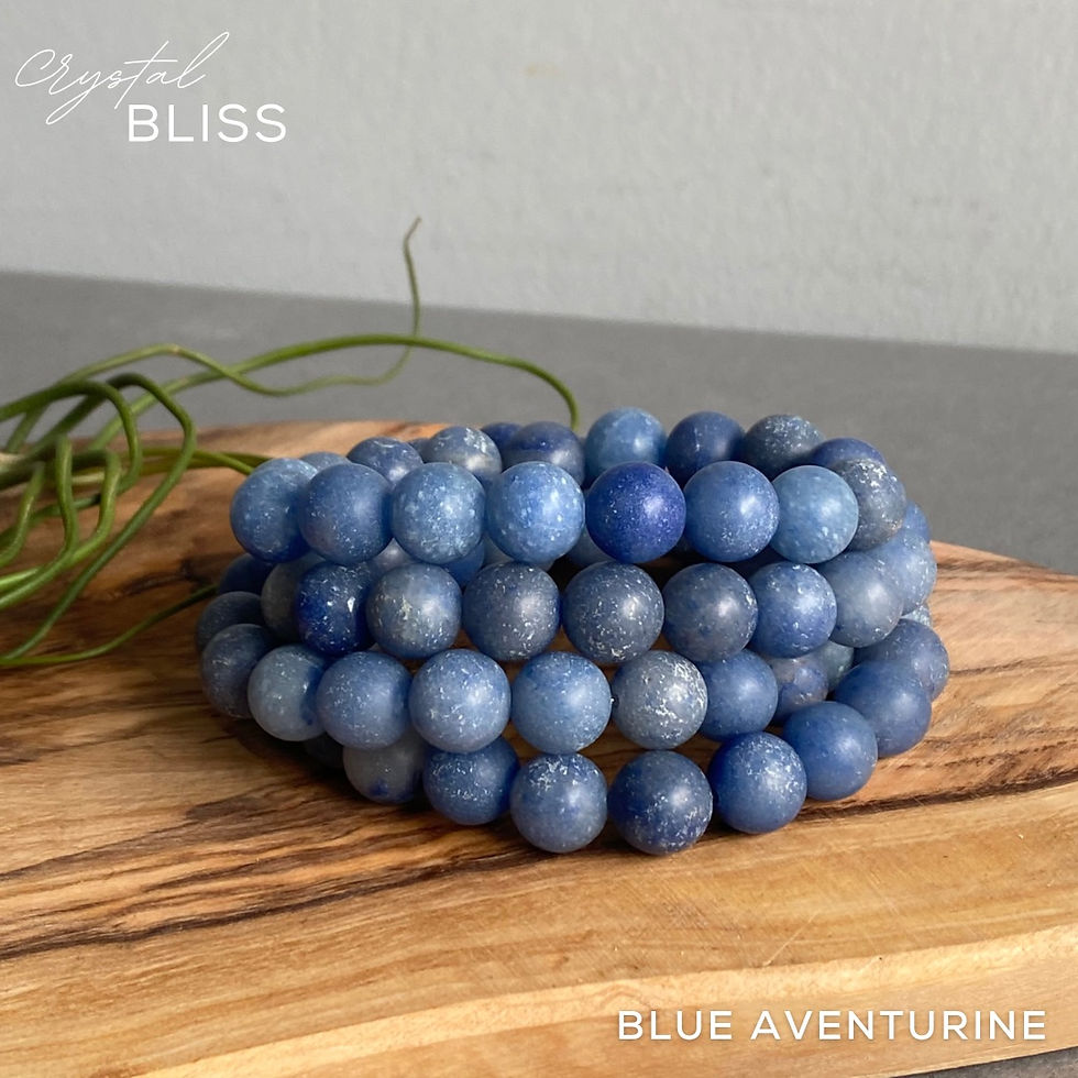 Thumbnail: Matte Blue Aventurine Bracelet