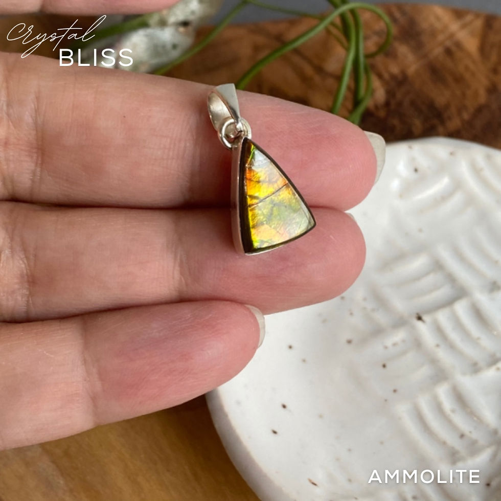 Thumbnail: Ammolite Pendant #1