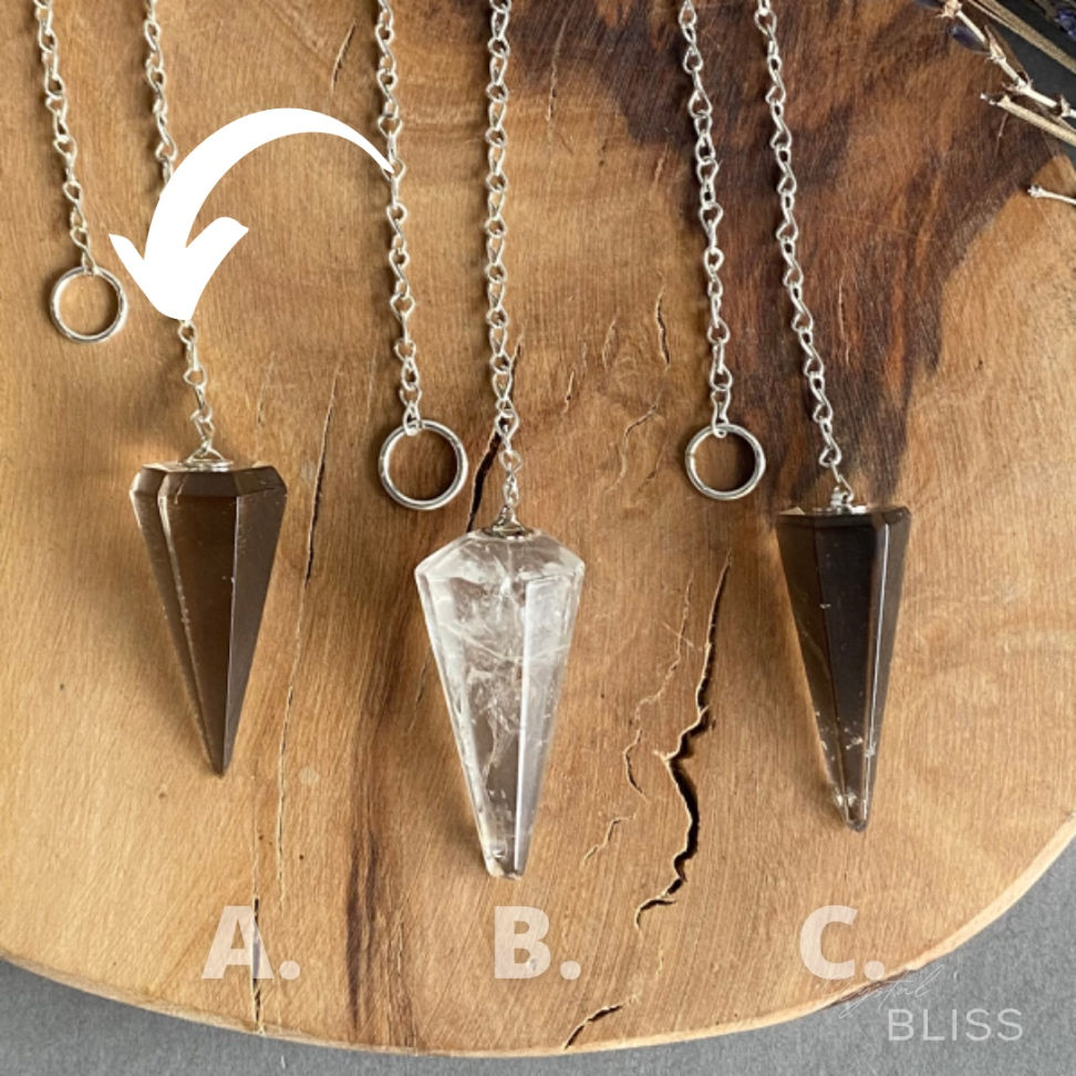 Thumbnail: Elestial Quartz Pendulum