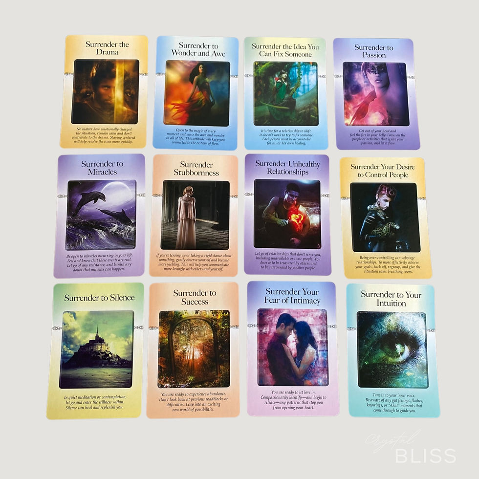 Thumbnail: The Power of Surrender Cards Deck - by Judith Orloff