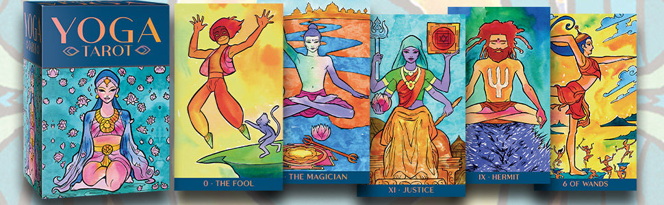 Thumbnail: Yoga Tarot Deck -  by Filadoro, Massimiliano