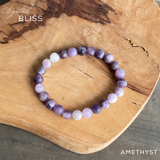 Thumbnail: Matte Amethyst Bracelet