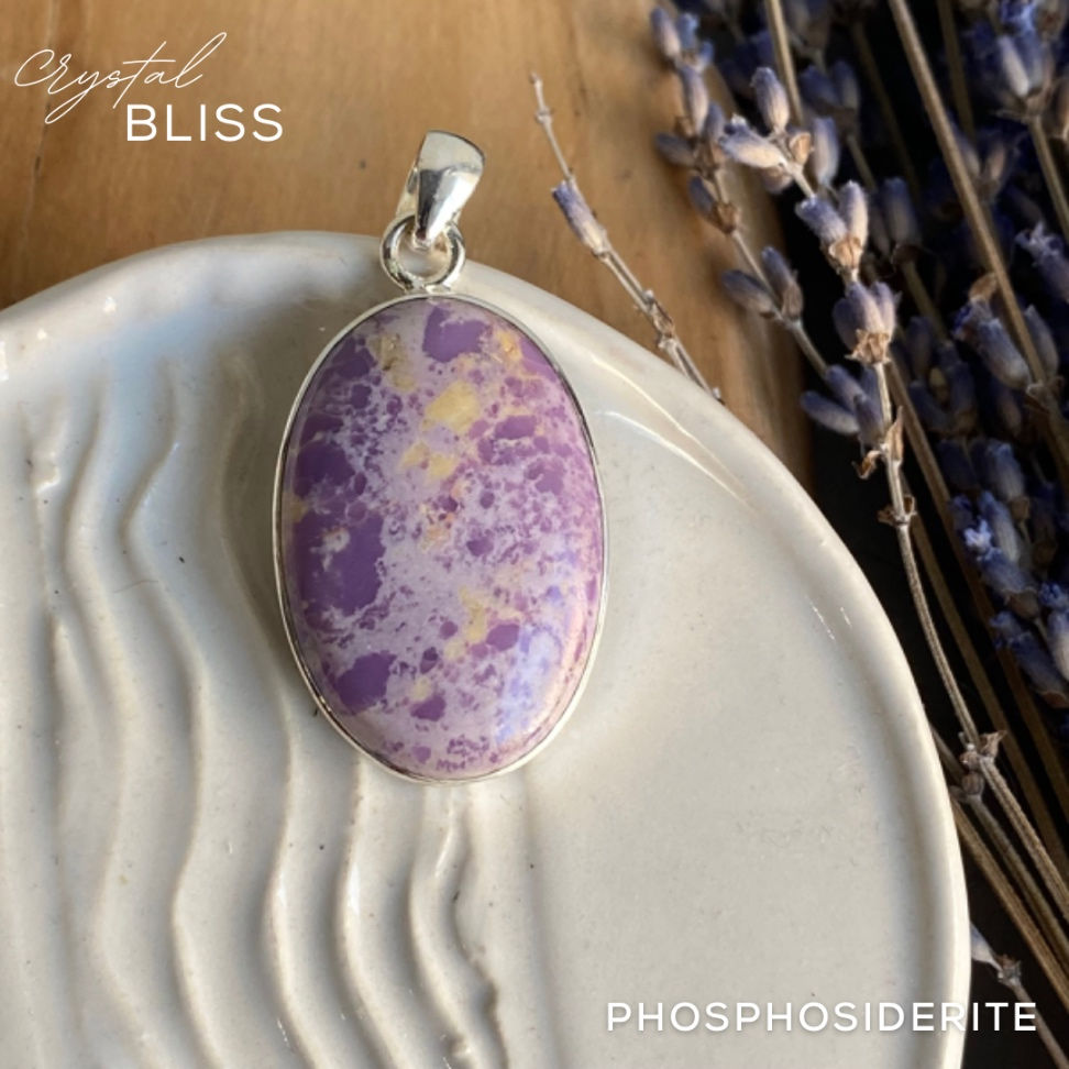 Phosphosiderite Pendant #F