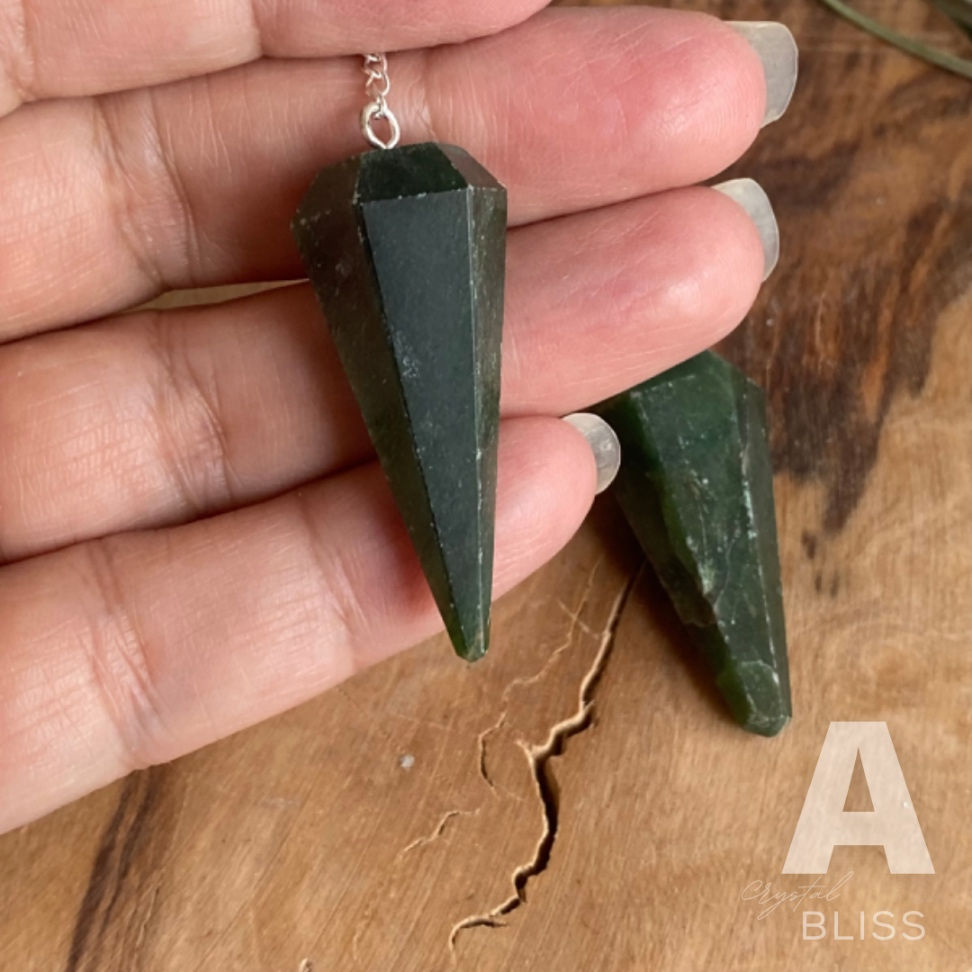 Thumbnail: Nephrite Jade Pendulum