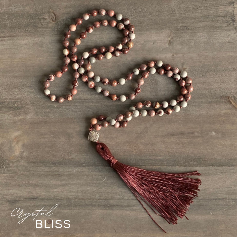 Thumbnail: Artistic Jasper Japa Mala